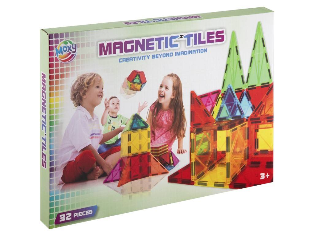 Tuiles magnetiques 32pcs Moxy : photo du produit rappelé le 18/03/2025