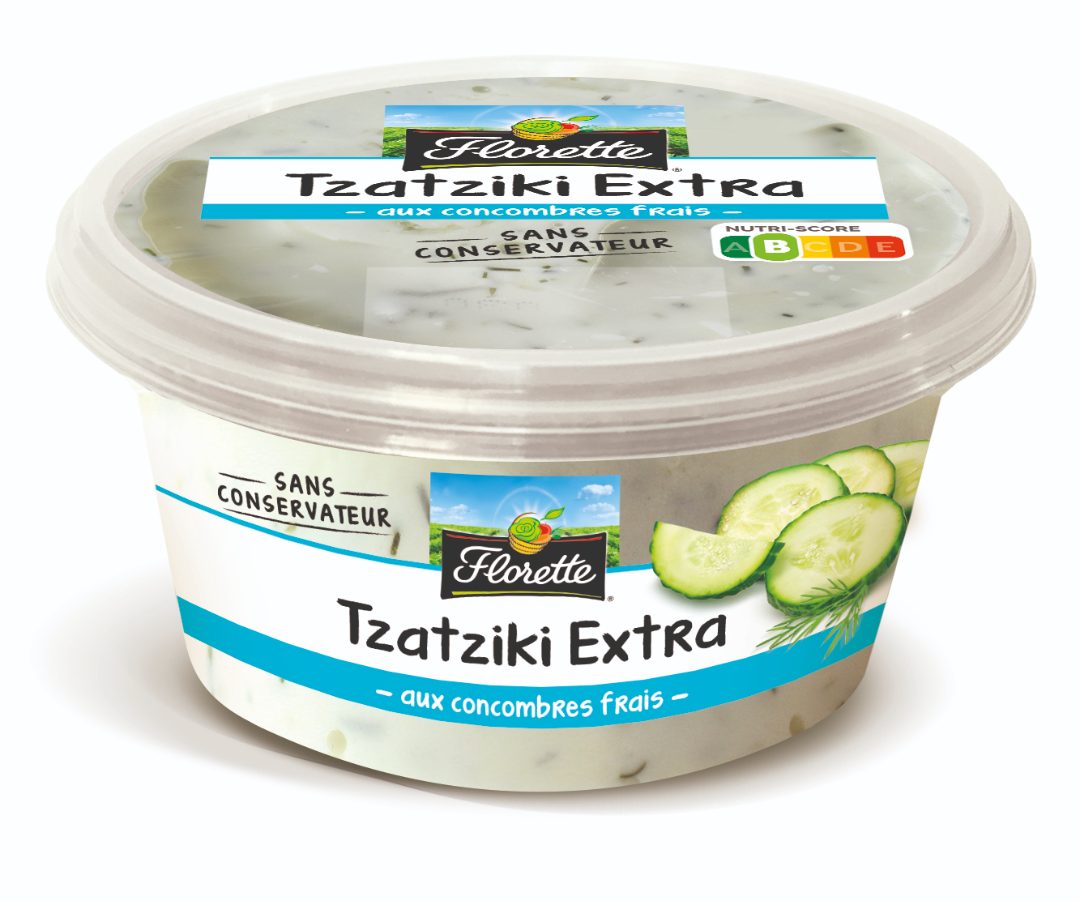 Tzatziki 175g et 250g Florette : photo 2 sur 2 du produit rappelé le 12/01/2022