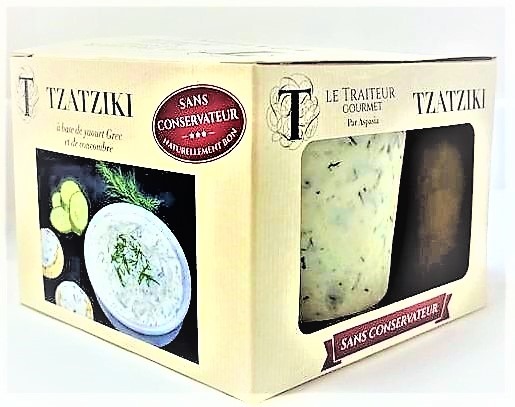 Tzatziki Aspasia : photo du produit rappelé le 11/01/2022