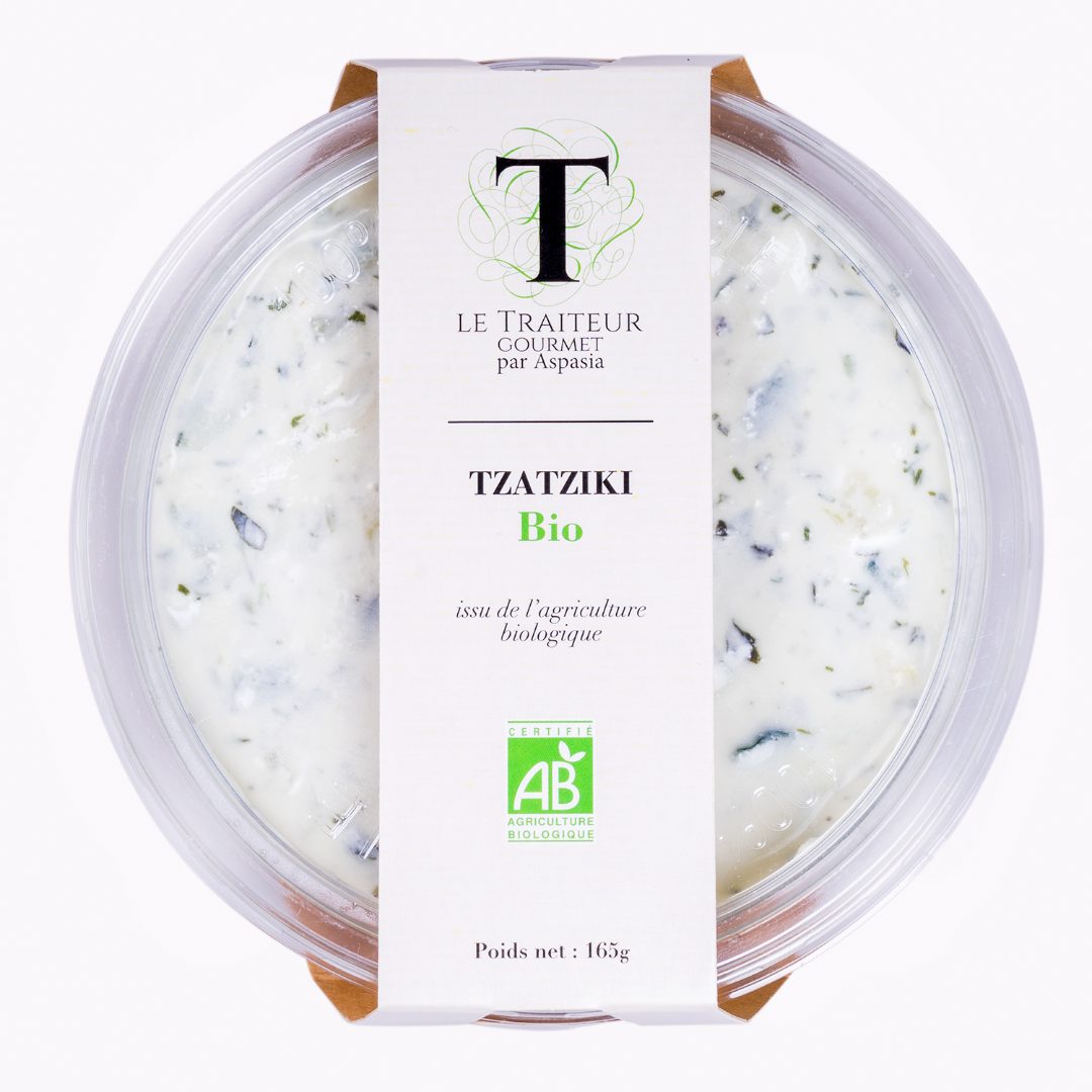 Tzatziki bio Le Traiteur Gourmet : photo du produit rappelé le 12/01/2022