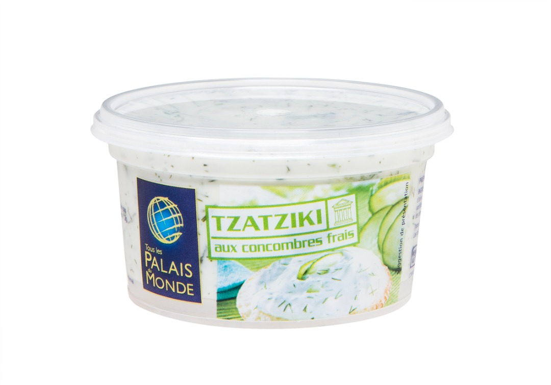 Tzatziki Tous les Palais du Monde : photo du produit rappelé le 11/01/2022