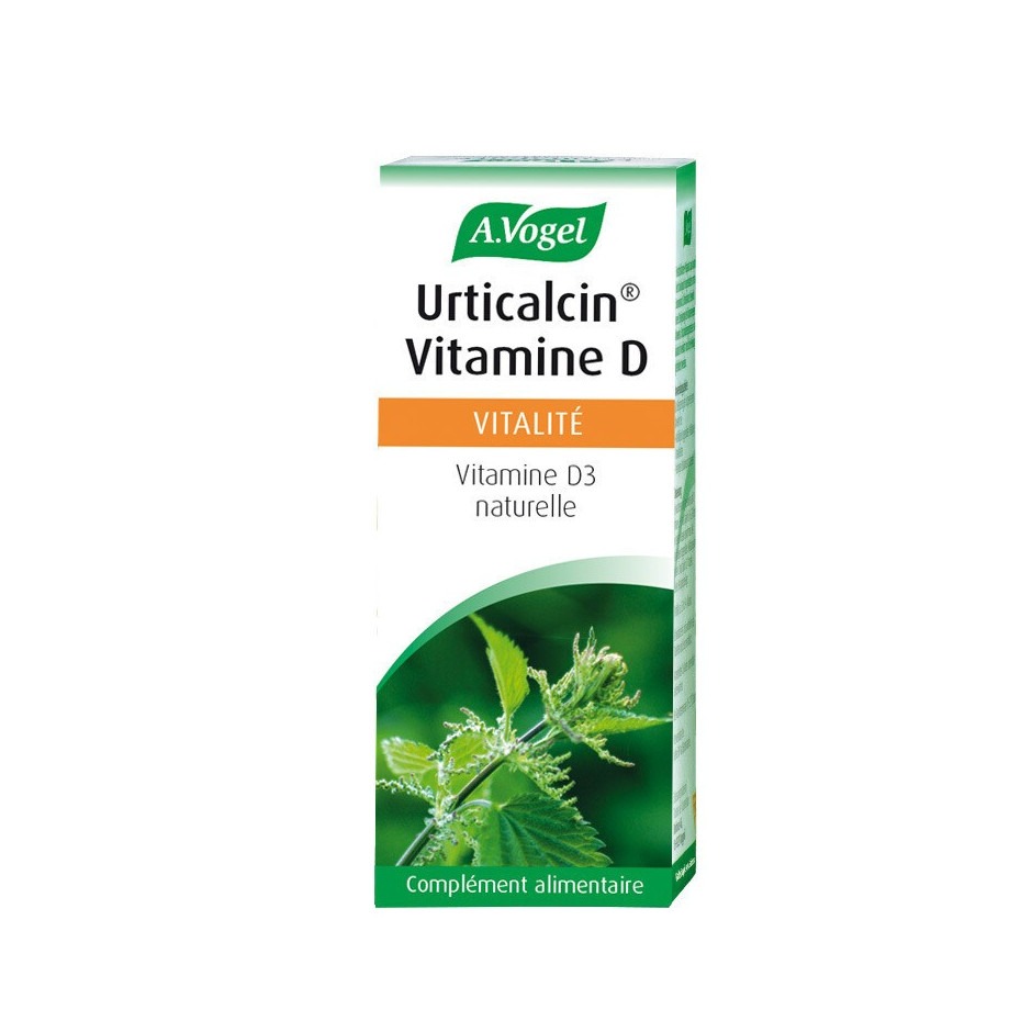 Urticalcin vitamine Avogel : photo du produit rappelé le 31/08/2021