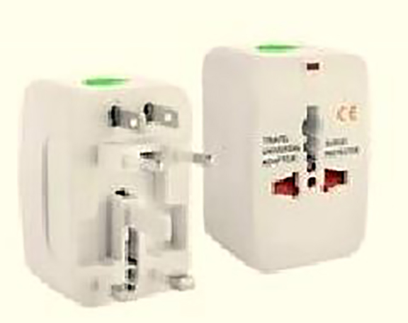 Usa universal travel socket adaptor adaptateur électrique : photo du produit rappelé le 30/10/2020