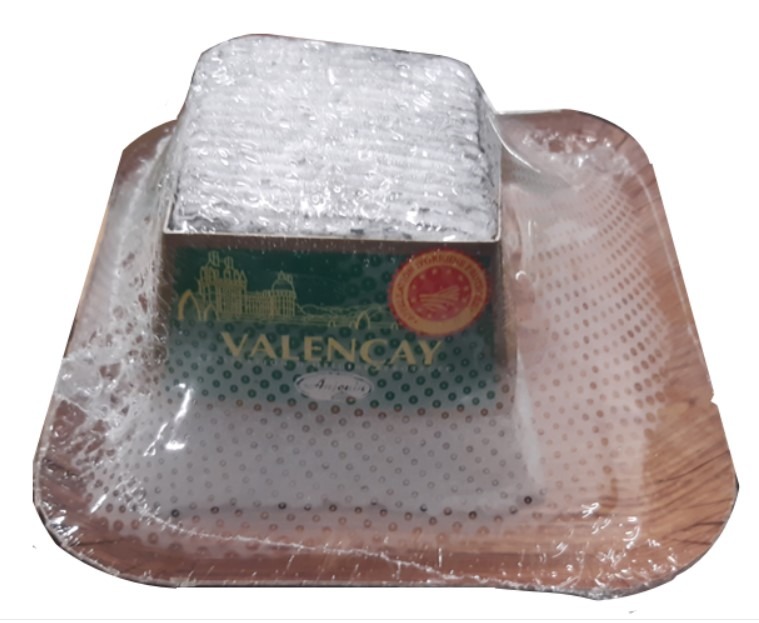 Valencay AOP 220g emb barqu cp Fromagerie Anjouin : photo du produit rappelé le 22/09/2021