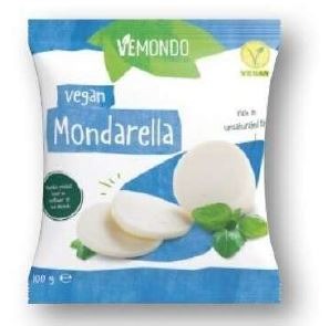 Vegan mondarella Vemondo : photo du produit rappelé le 23/08/2021