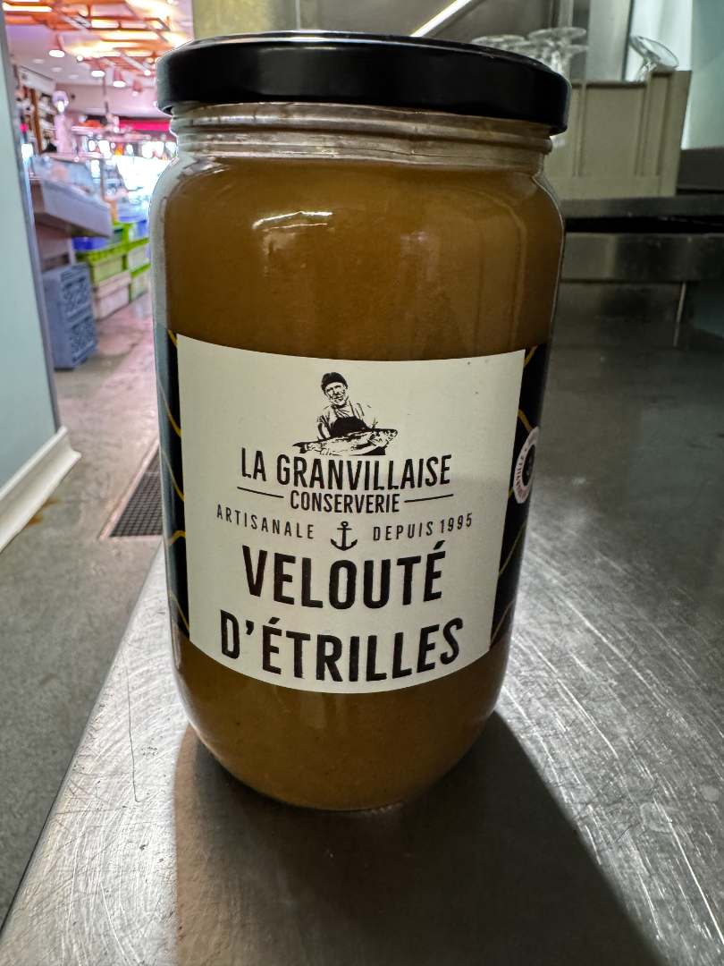 Veloute d'etrilles Conserverie la Granvillaise : photo du produit rappelé le 09/10/2025