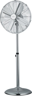 Ventilateur sur pied d 40cm chrome Domair : photo du produit rappelé le 06/01/2023
