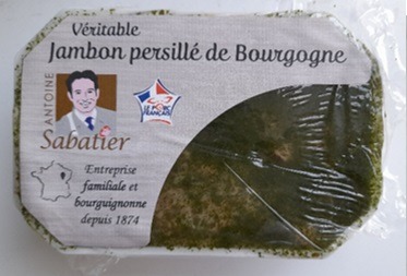 Véritable jambon persillé de bourgogne Antoine Sabatier : photo du produit rappelé le 21/11/2023
