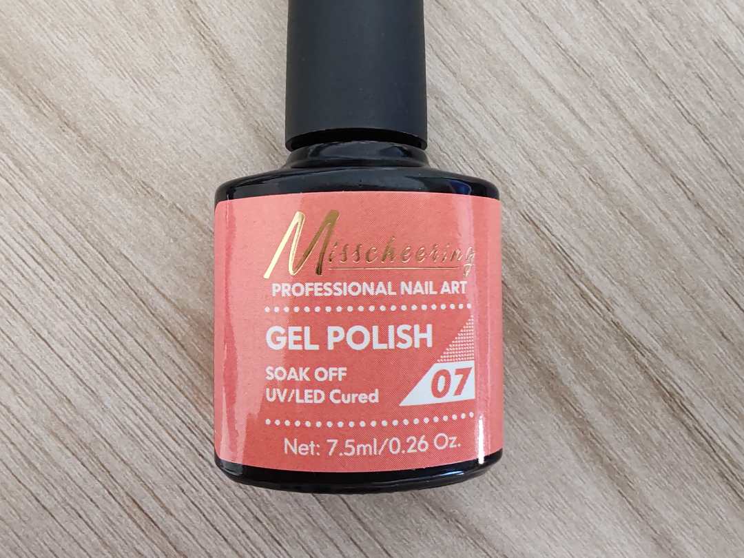 Vernis à ongles en gel de 7,5 ml : photo du produit rappelé le 26/09/2024