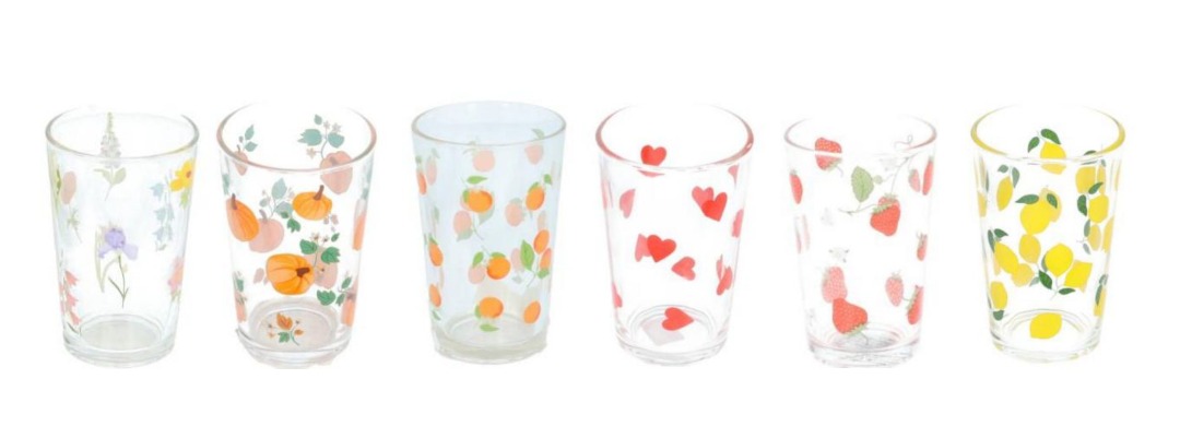 Verre imprime, divers motifs Flying Tiger Copenhagen : photo du produit rappelé le 23/03/2026