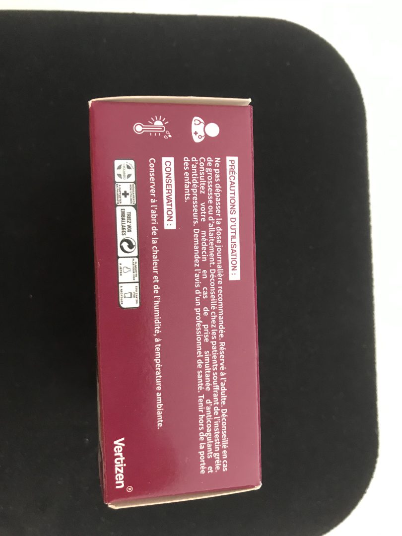 Vertizen Laboratoire LBN : photo 3 sur 4 du produit rappelé le 01/06/2023