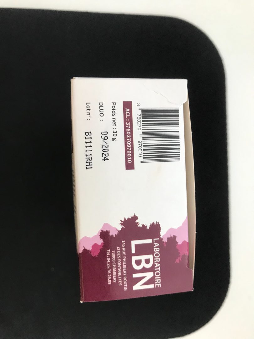 Vertizen Laboratoire LBN : photo 4 sur 4 du produit rappelé le 01/06/2023