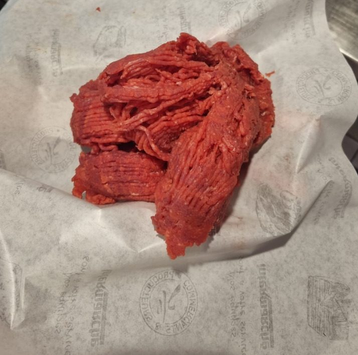 Viande hachée de boeuf : photo du produit rappelé le 19/08/2026