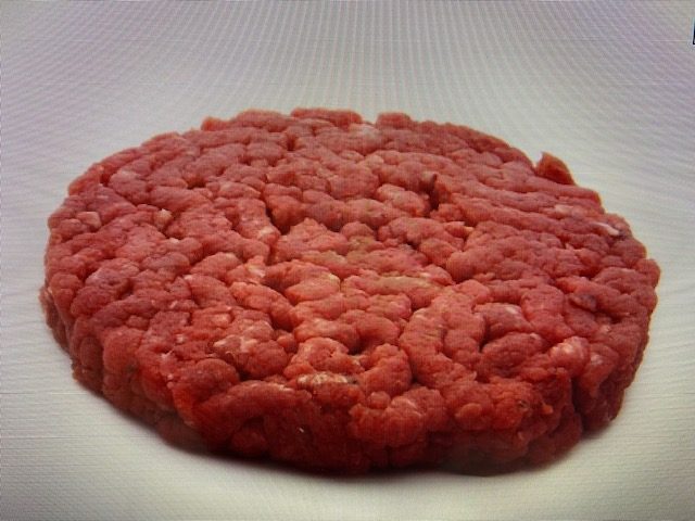 Viande hachee Produit Vendu au Rayon Boucherie : photo du produit rappelé le 03/12/2021