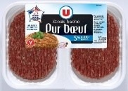 Viande hachée U et Prix Mini : photo 3 sur 5 du produit rappelé le 25/07/2023