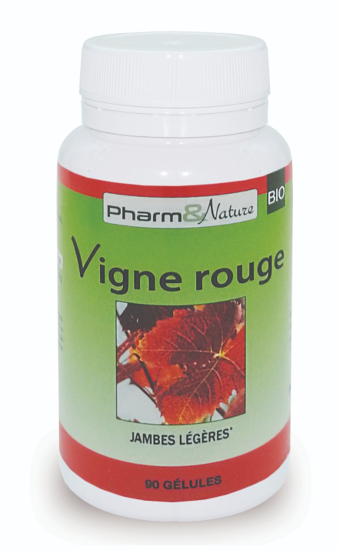 Vigne rouge bio Pharm & Nature : photo du produit rappelé le 05/04/2023