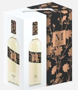 Vin de France - blanc muscat moelleux 3 litres M Muscat Moelleux : photo du produit rappelé le 09/01/2024
