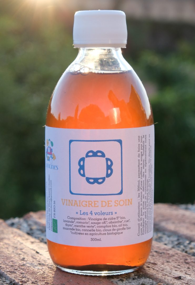 Vinaigre de soin des 4 voleurs Les Capucines : photo du produit rappelé le 22/09/2026