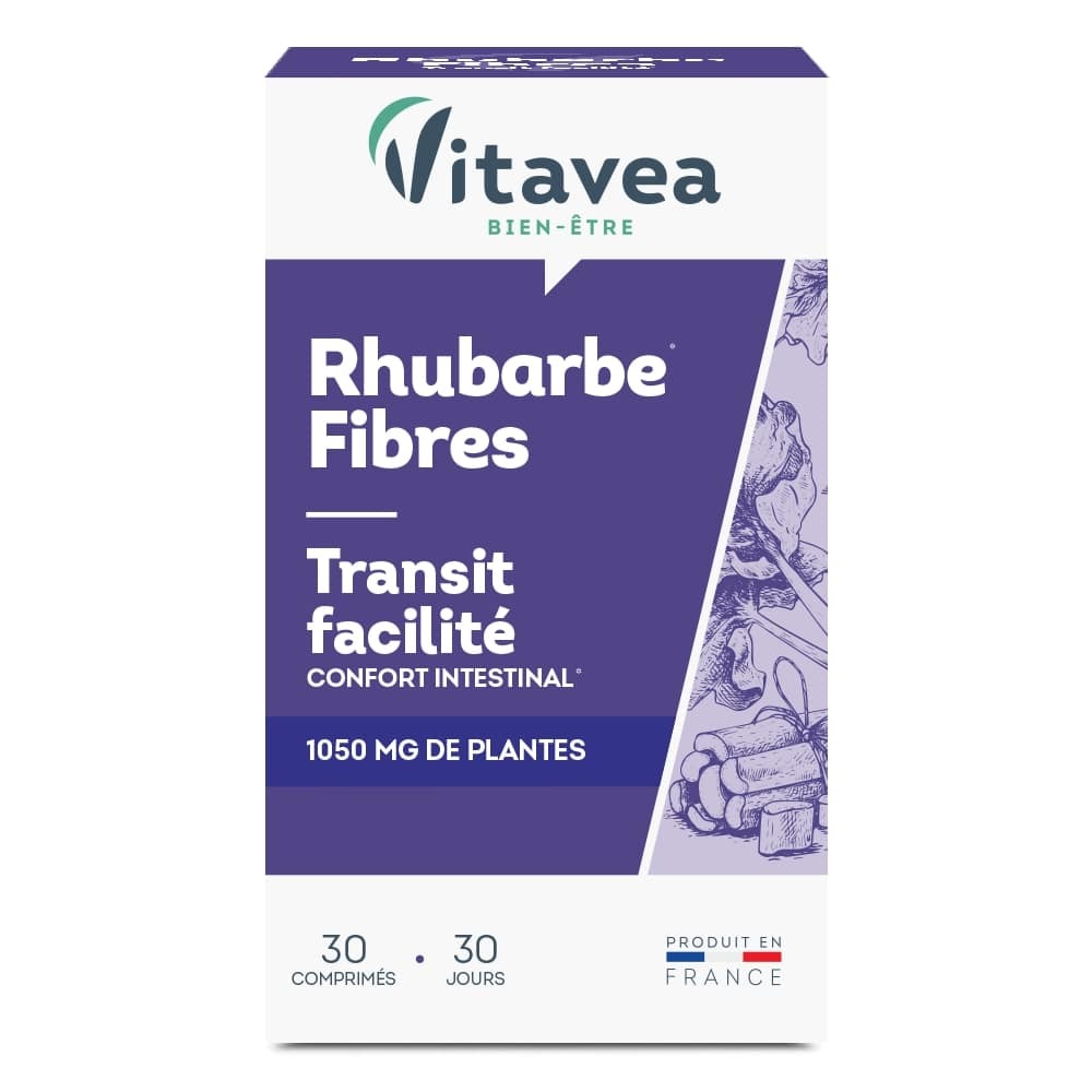 Vitavea bien etre rhubarbe fibres : photo du produit rappelé le 21/10/2022