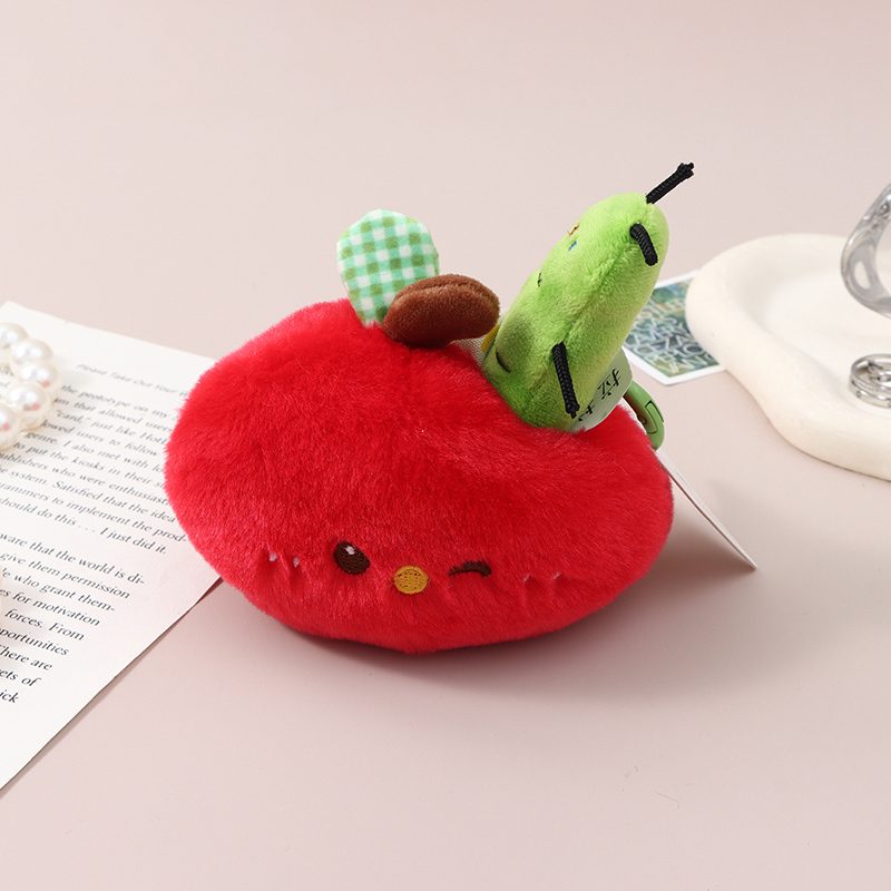Vivid apple series fabric doll keychain Ximi-V : photo du produit rappelé le 10/07/2025