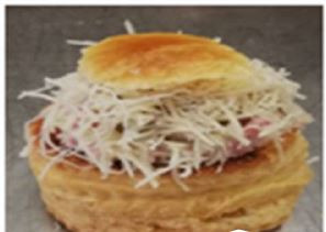 Vol au vent jambon / vol au vent jambon PPNP (préparé par Nos Pros) : photo du produit rappelé le 27/10/2022