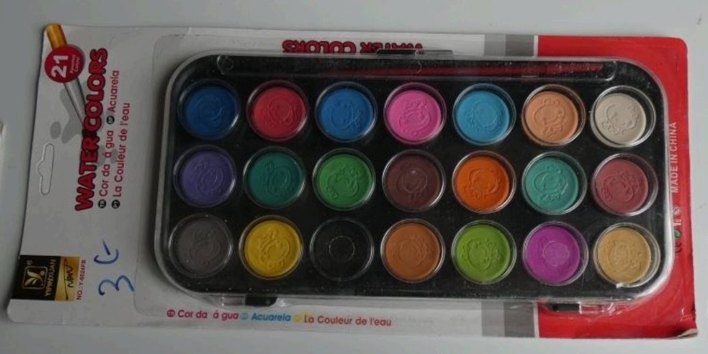 Watercolors Yipinxuan : photo du produit rappelé le 08/06/2022