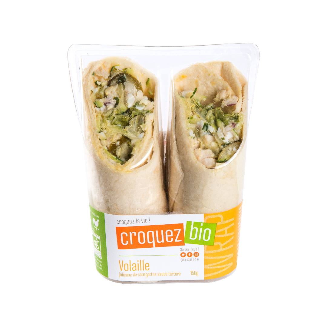 Wrap Croquez BIO : photo 2 sur 2 du produit rappelé le 26/10/2021