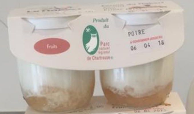 Yaourt Le Habert : photo du produit rappelé le 16/07/2021