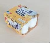 Yaourts Auchan pot en verre nature, vanille & citron : photo du produit rappelé le 23/02/2023