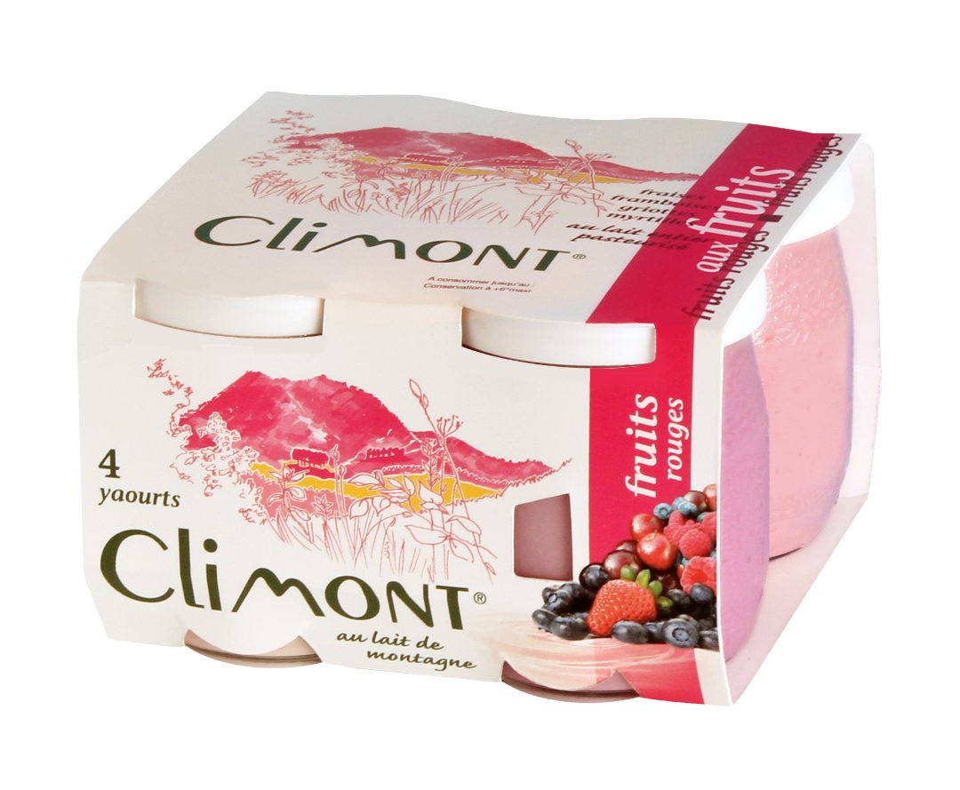 Yaourts aux fruits Climont : photo 1 sur 5 du produit rappelé le 30/08/2021