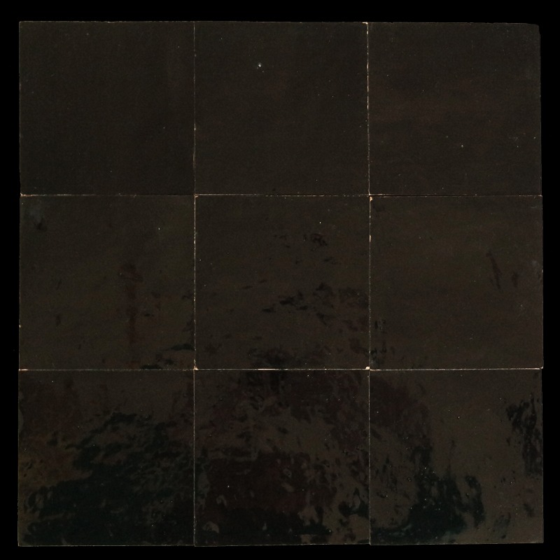 Zellige noir 10x10 cm : photo du produit rappelé le 29/09/2025
