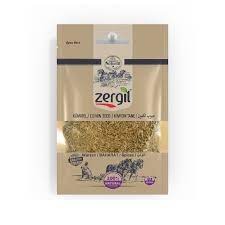 Zergil cumin entier 50gr : photo du produit rappelé le 28/04/2023