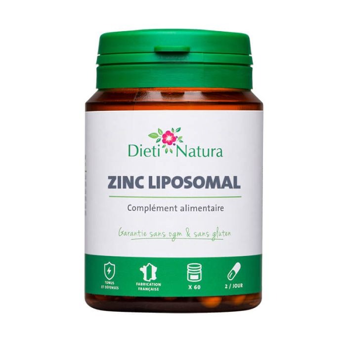 Zinc liposomal Dieti Natura : photo du produit rappelé le 09/04/2026